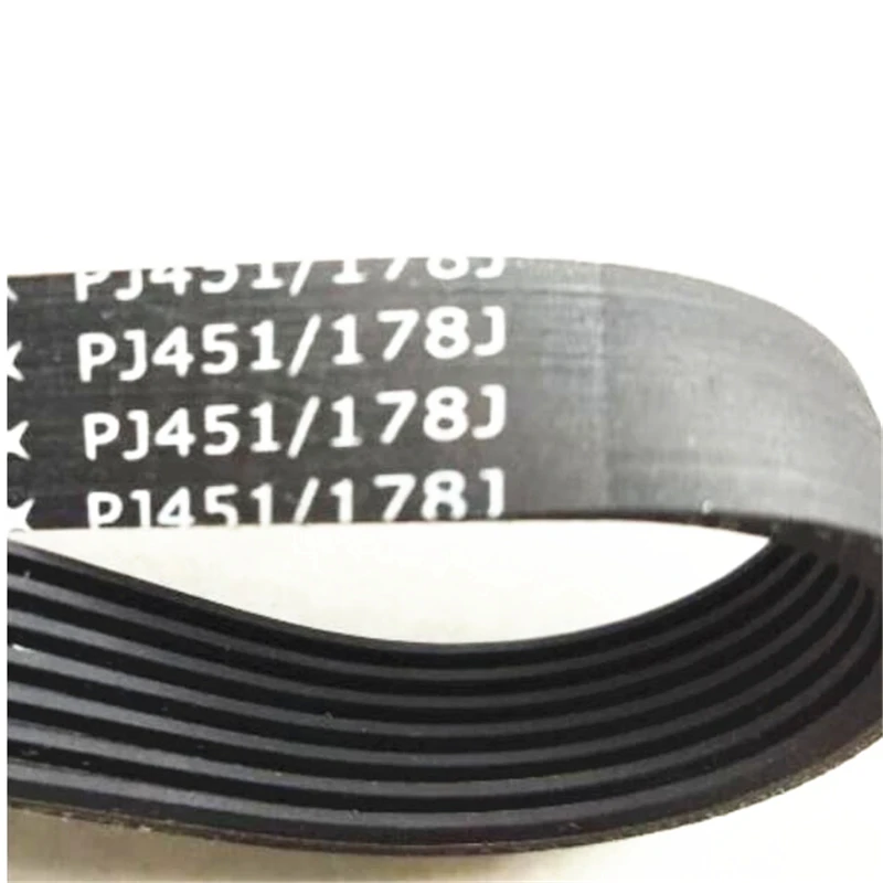 7 PJ451 cintura Poly-V PJ451 cinture 7 costole e 6 scanalature 7 PJ451 cinture