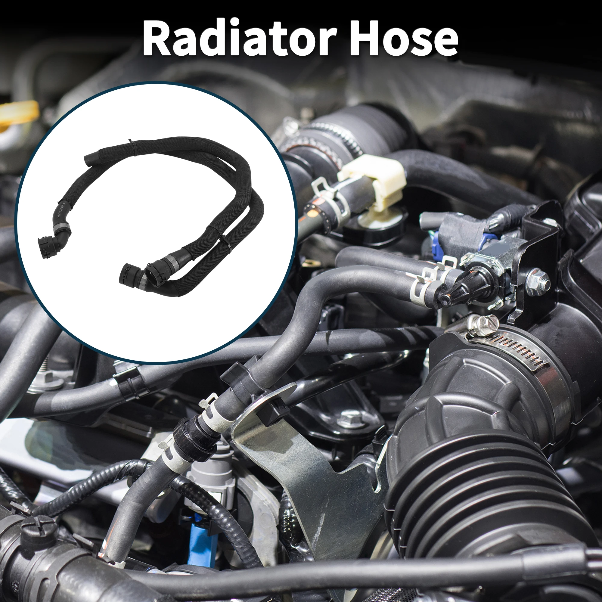 

UXCELL Radiator Hose No.64219124076 for BMW 1 Series 2007-2013 Heater Hose