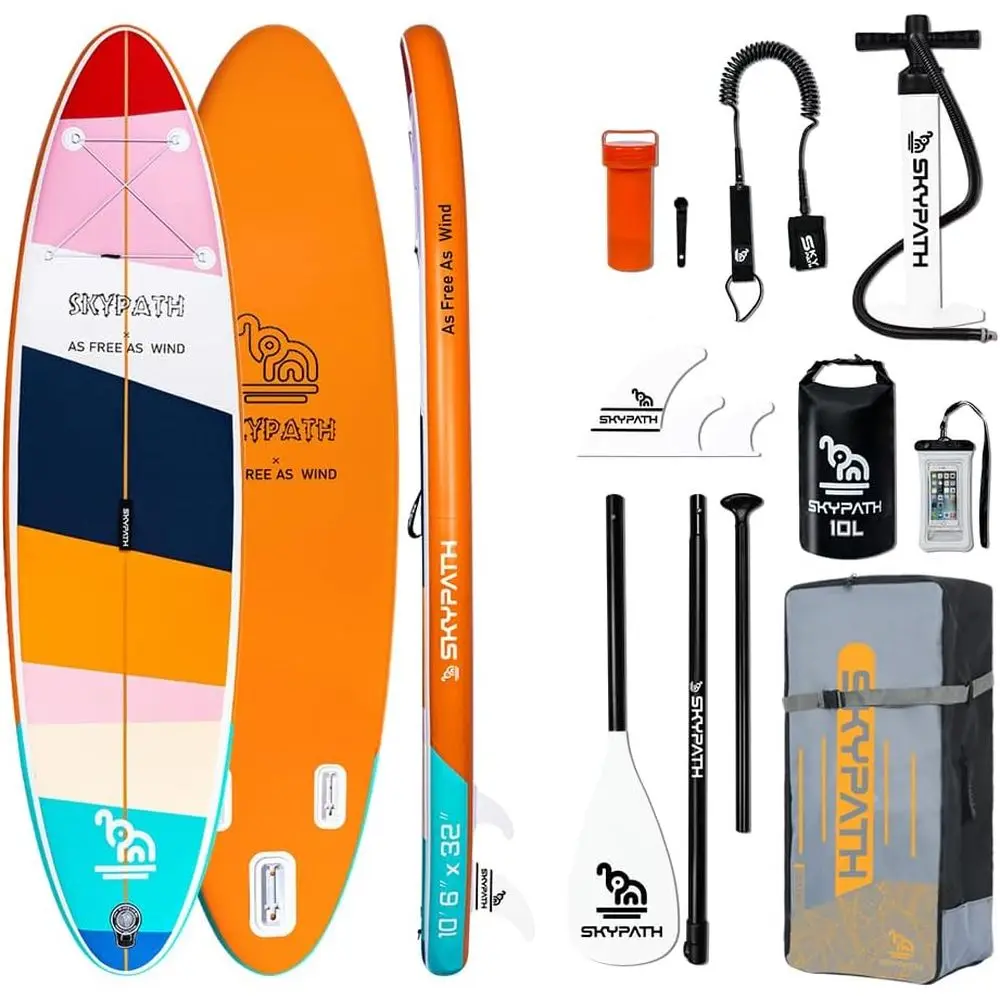 10'6 x 32 Stand Up Paddle Board with Complete Accessories Kit