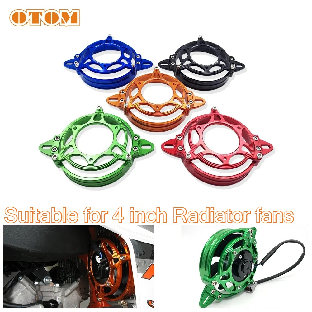 

Universal Motorcycle Radiator Fan Shell Frame CNC Protection Bracket Cover For KTM HUSQVARNA HONDA YAMAHA KAWASAKI RMZ Motocross