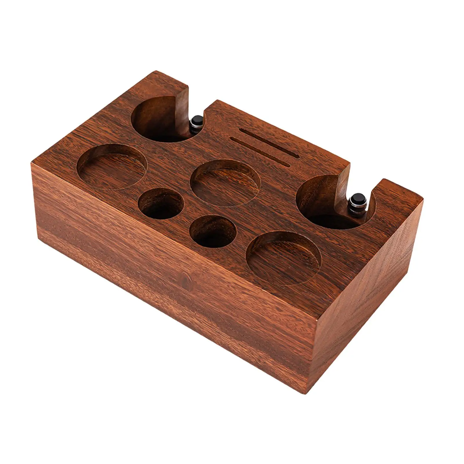 Espresso Pressing Station Support for coffee press and filter holder for