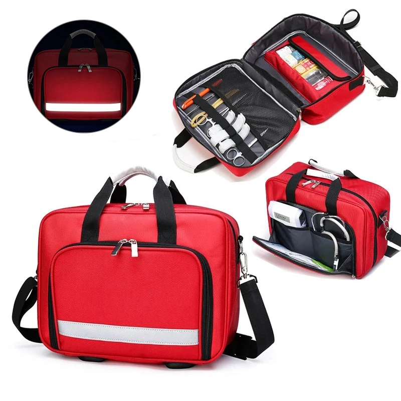 

Аптечка для первой помощи, пустая сумка, медицинский мешок, Домашний Органайзер, водонепроницаемая многофункциональная дорожная сумка, набор для аварийного выживания