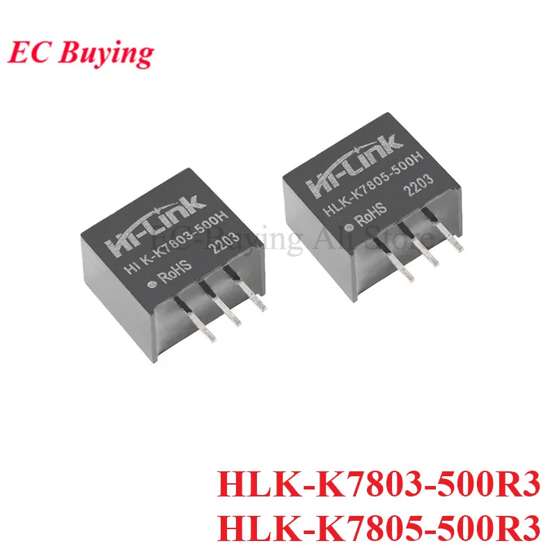 K7803-500R3 K7805-500R3 DC-DC Non-isolated Power Module Ultra Wide Voltage Input 5V 3.3V Regulated Output Protection