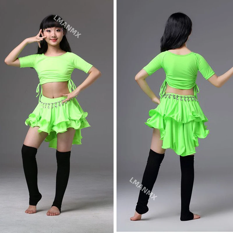 أزياء الرقص الشرقي للأطفال، أزياء الأداء للفتيات، مجموعة التنانير #2