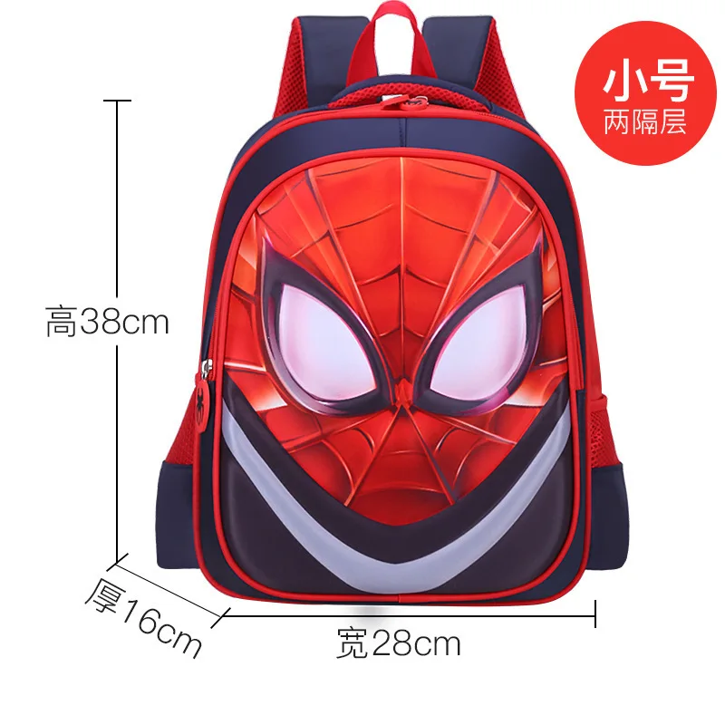 Captain America Batman School Bag Superhero Boys Backpack Iron Man Spiderman Student  Backpack For Boys Gift