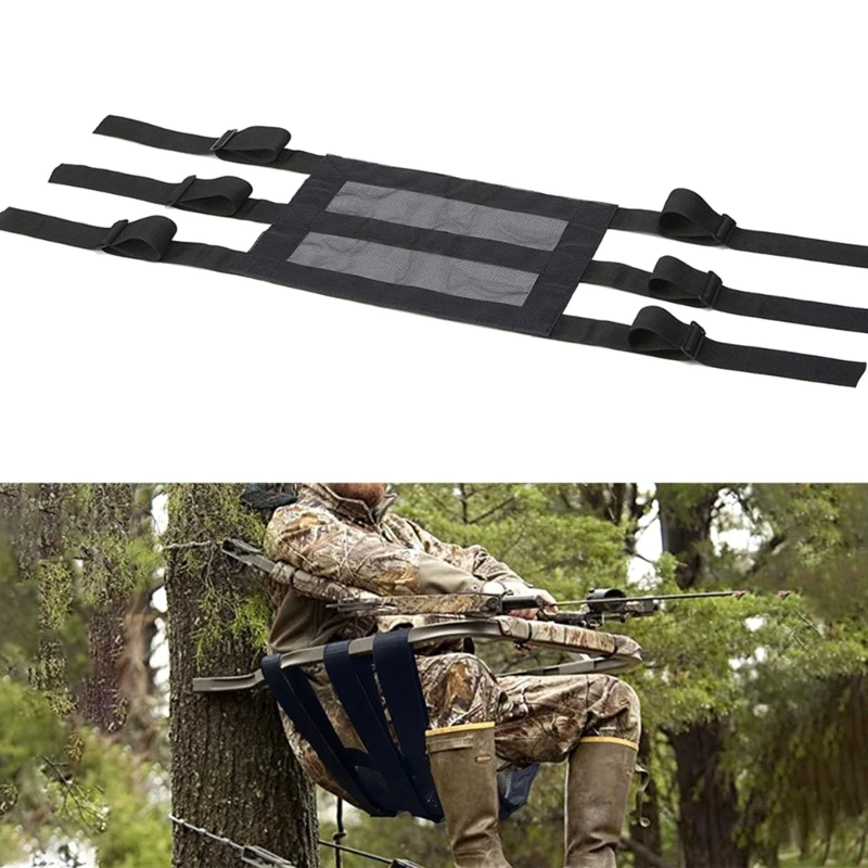 Hunting Tree Stand Adjustable Nylon Deer Stand Strong Breathable Hungting for Ladder Stands Duable