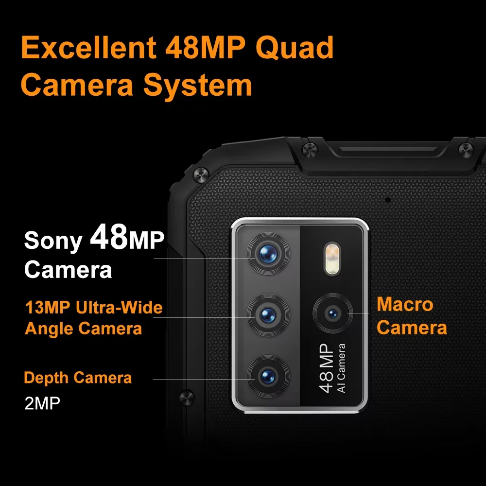 OUKITEL WP10 5G Rugged smartphone 8000mAh Battery IP68,IP69K Smartphone 6.67" FHD Full-Screen Display 48MP Camera NFC Cell Phone
