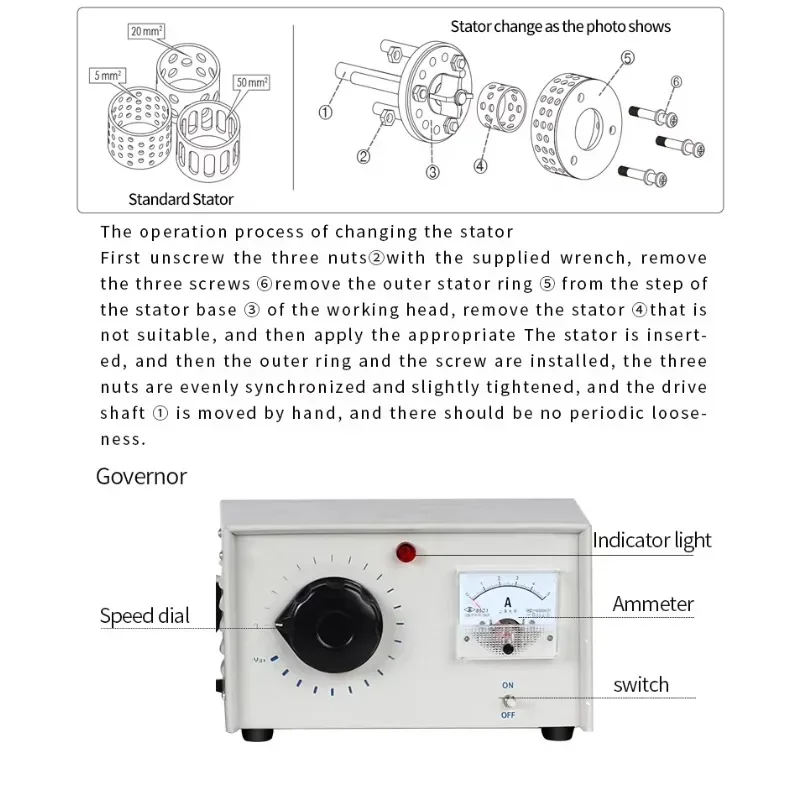 

Lab 40L Stabily Using High Shear Manufacturer Homogenizer Emulsion Mixer for Cream