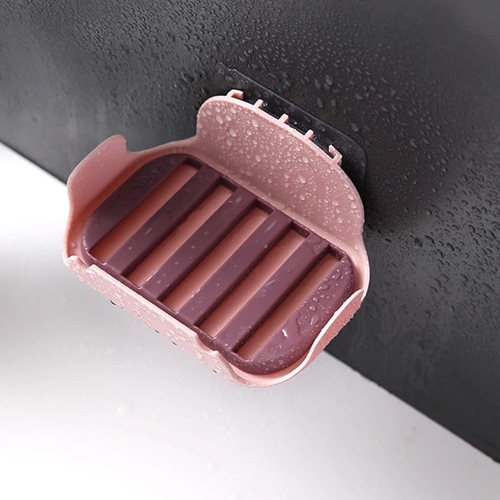 

Plastic Soap Dish Soap Dish Holder Double Layer Soap Box Plastic Soap Holder Soap Draining Holder