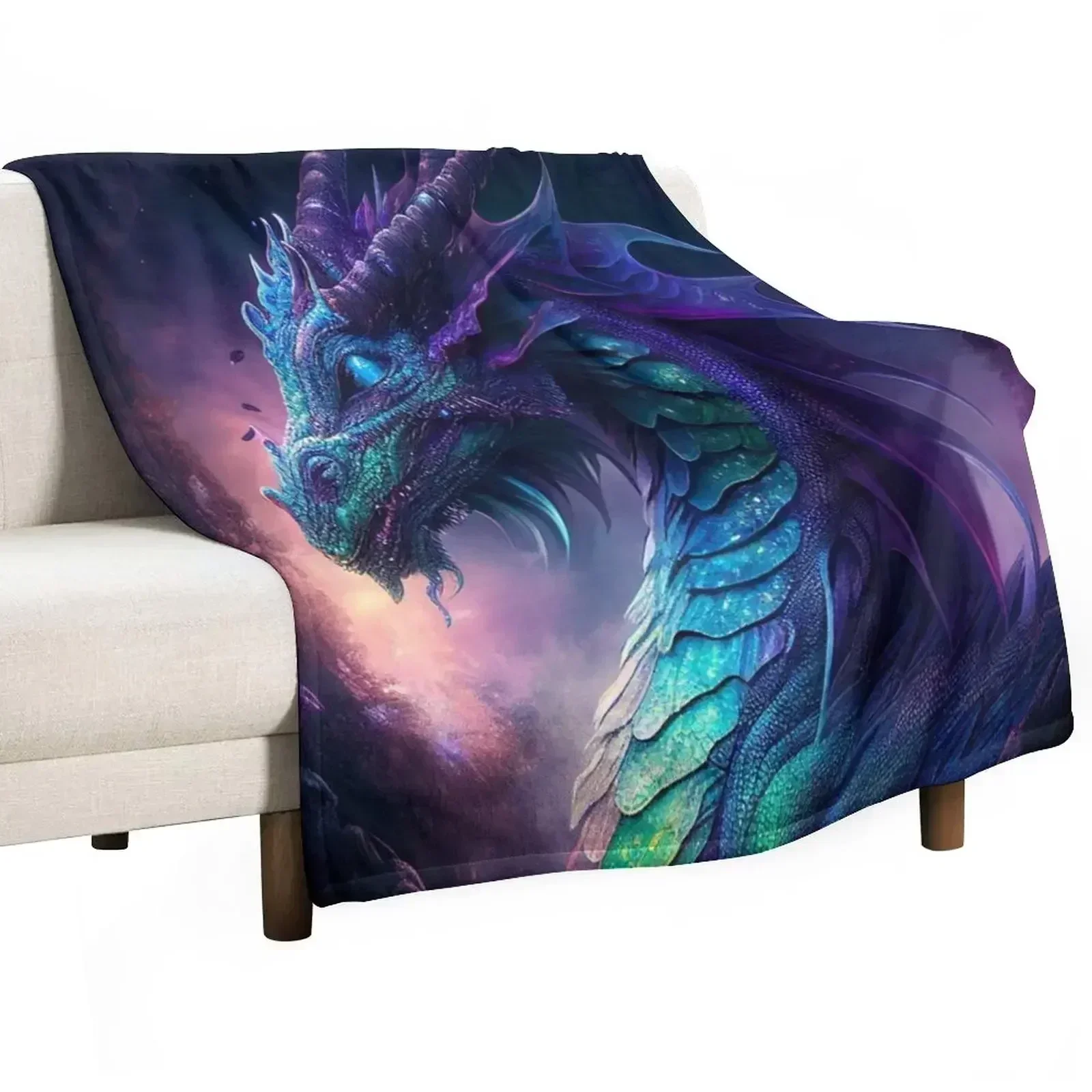 

Drago Throw Blanket Lightweight Warm Blanket for Travel Camping