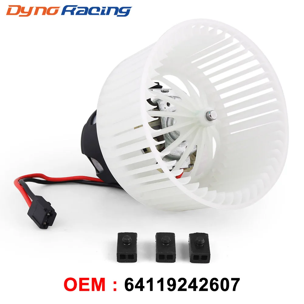 A/C Heater Blower Motor with Fan for BMW 528i 535d 535i 550i 530i 640i 650i 740i 64119242607 64119200936 64119194589