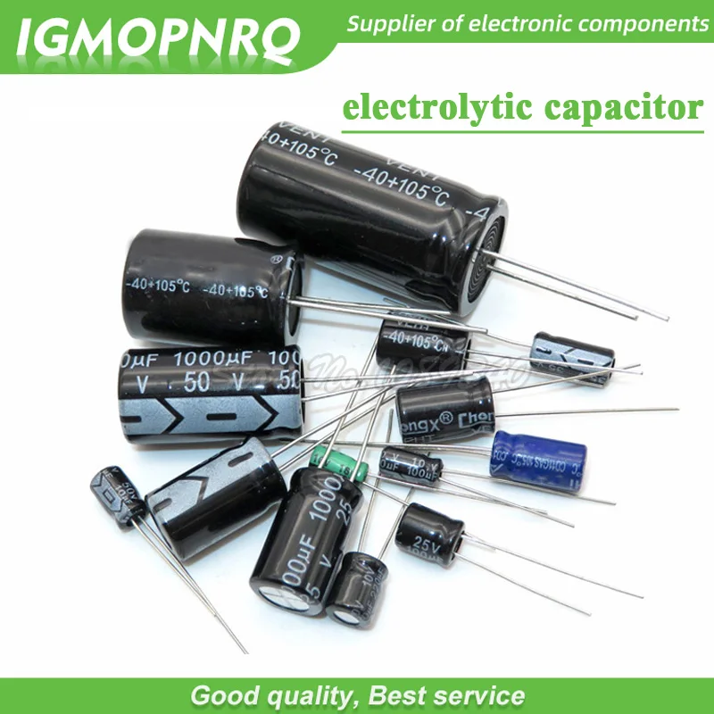 2/5/10/50 sztuk aluminium kondensator elektrolityczny 4V 10V 16V 25V 35V 100UF 220UF 330UF 470UF 680UF 1000UF 47UF 1500UF 10UF 22UF