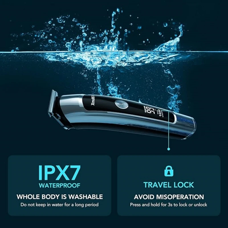 Opove Xmulti 3 Hair clipper Electric Beard Trimmer for Men All-in-1 Body Hair Nose Trimmer Kit Professional clipper machine