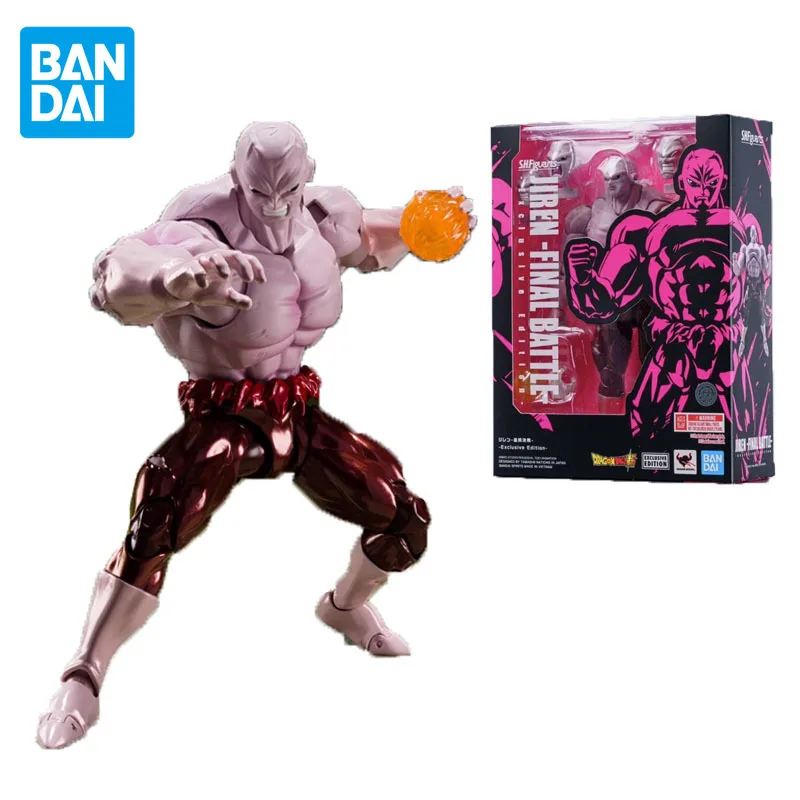 Bandai Original S.H.Figuarts Dragon Ball Anime Figure Jiren Action Figure Toys for Boys Girls Kids Children Birthday Gifts