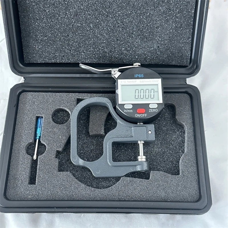 

IP65 Digital Micrometer Thickness Gauge High-precision 0.001mm Electronic Micrometer