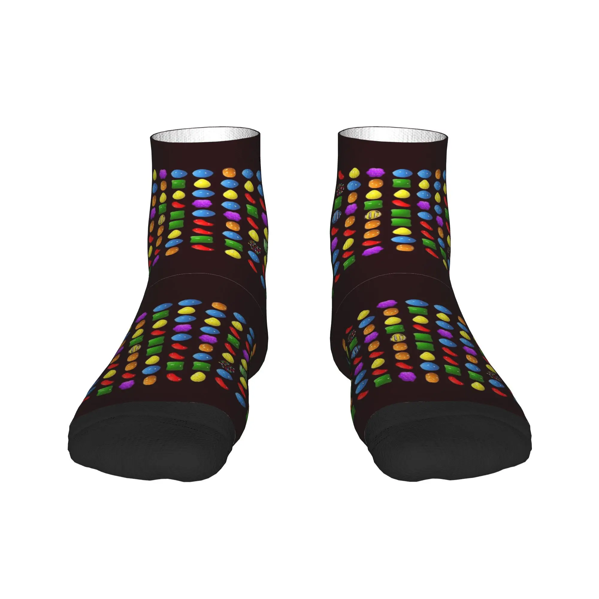 

Новые носки Candy Crush Saga, супер мягкие чулки в стиле Харадзюку, всесезонные носки, аксессуары для мужчин и женщин, рождественские подарки