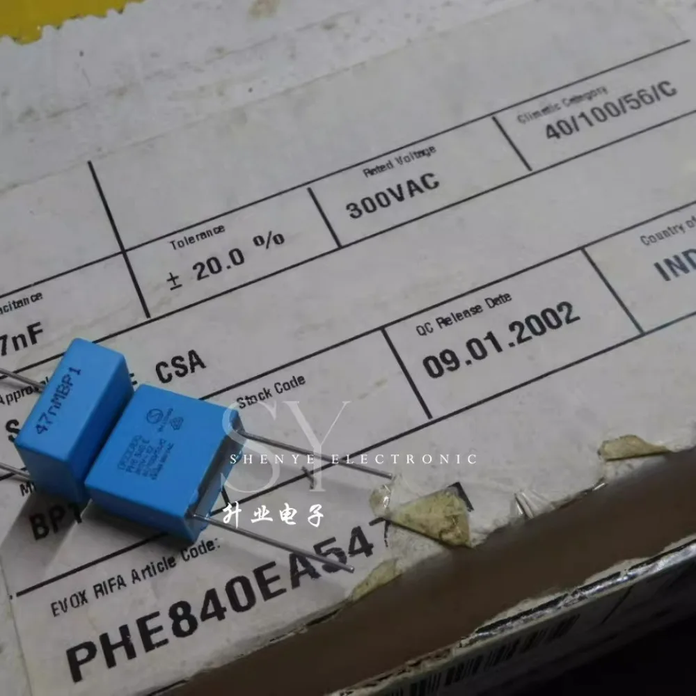 

10pcs/lot PHE840 0.047uf/300vAC 47NF 473 Brand New 10mm Film Capacitor