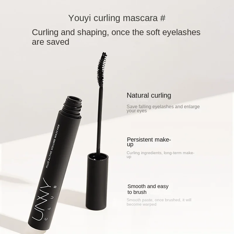 Unny Mascara wasserdicht langlebige dicke Locke lang anhaltende Definition Wimpern wurzel Wimpern Make-up Volumen Mascara Kosmetik