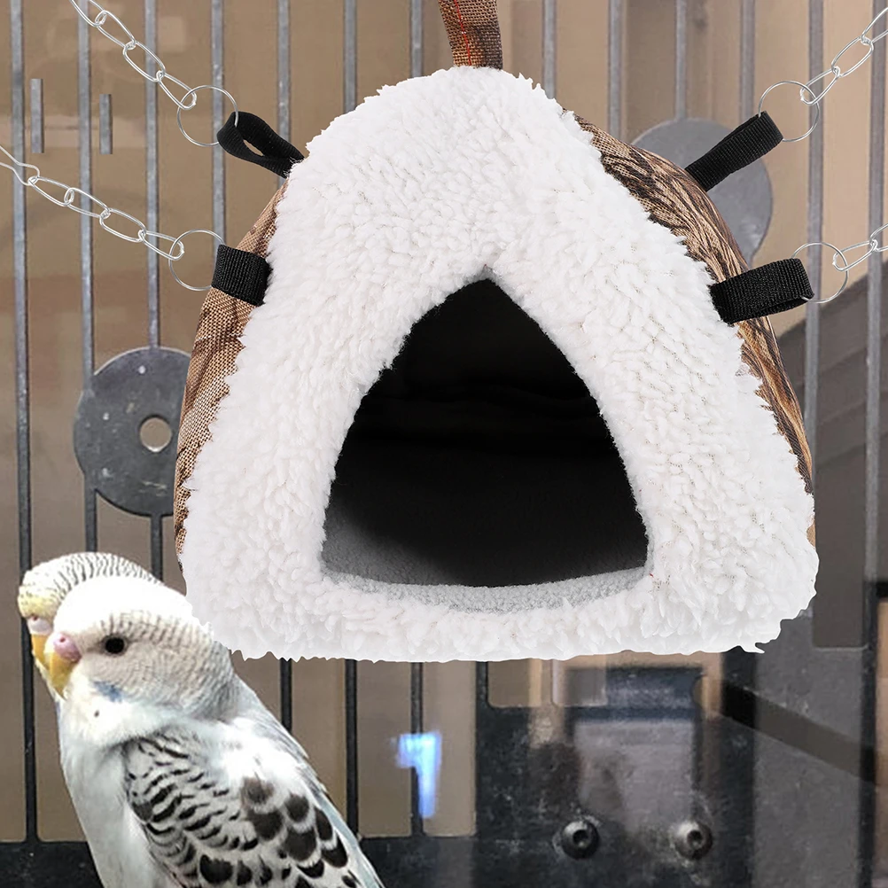

Hanging Cotton Hamster Nest Thickened Soft Warm Hideout Comfortable Small Pet House Winter Chinchilla Bed Hamster Nest