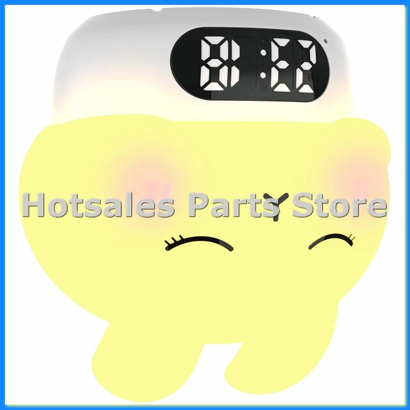 

Будильник-ночник, силиконовый светильник с функцией будильника, подарок на день рождения для девочек и детей - AT35