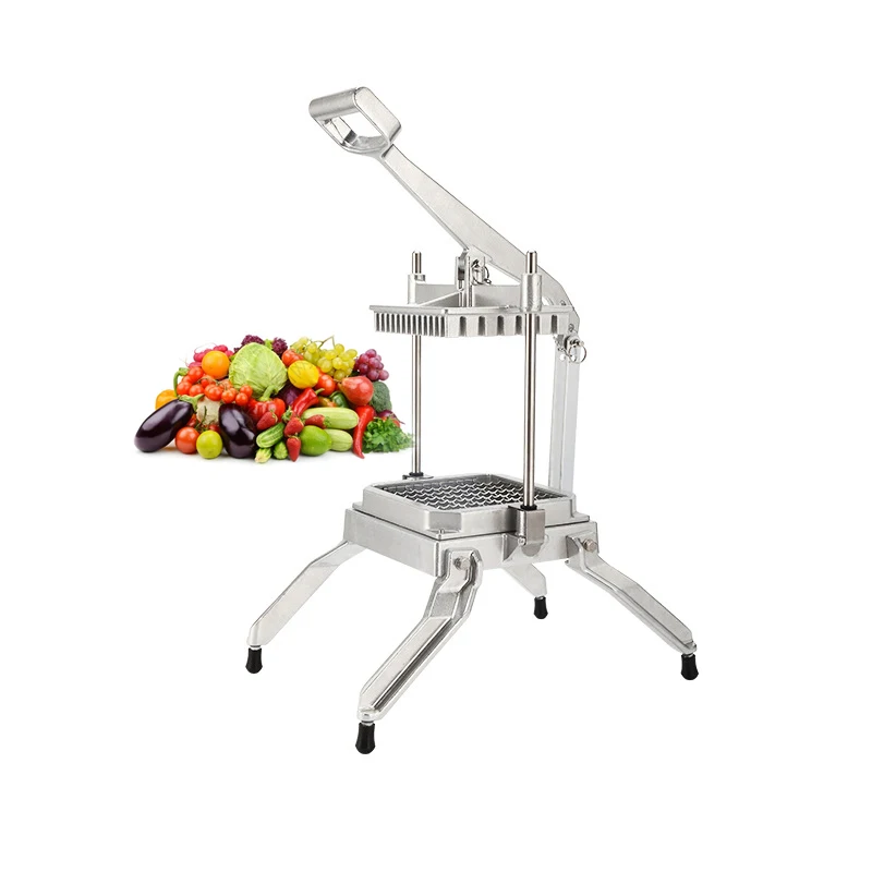 Vegetable Cutting Machine Vegetable and Fruit Block Machine Manual Lettuce Chopper Cabbage Cutter Kitchen Dicer