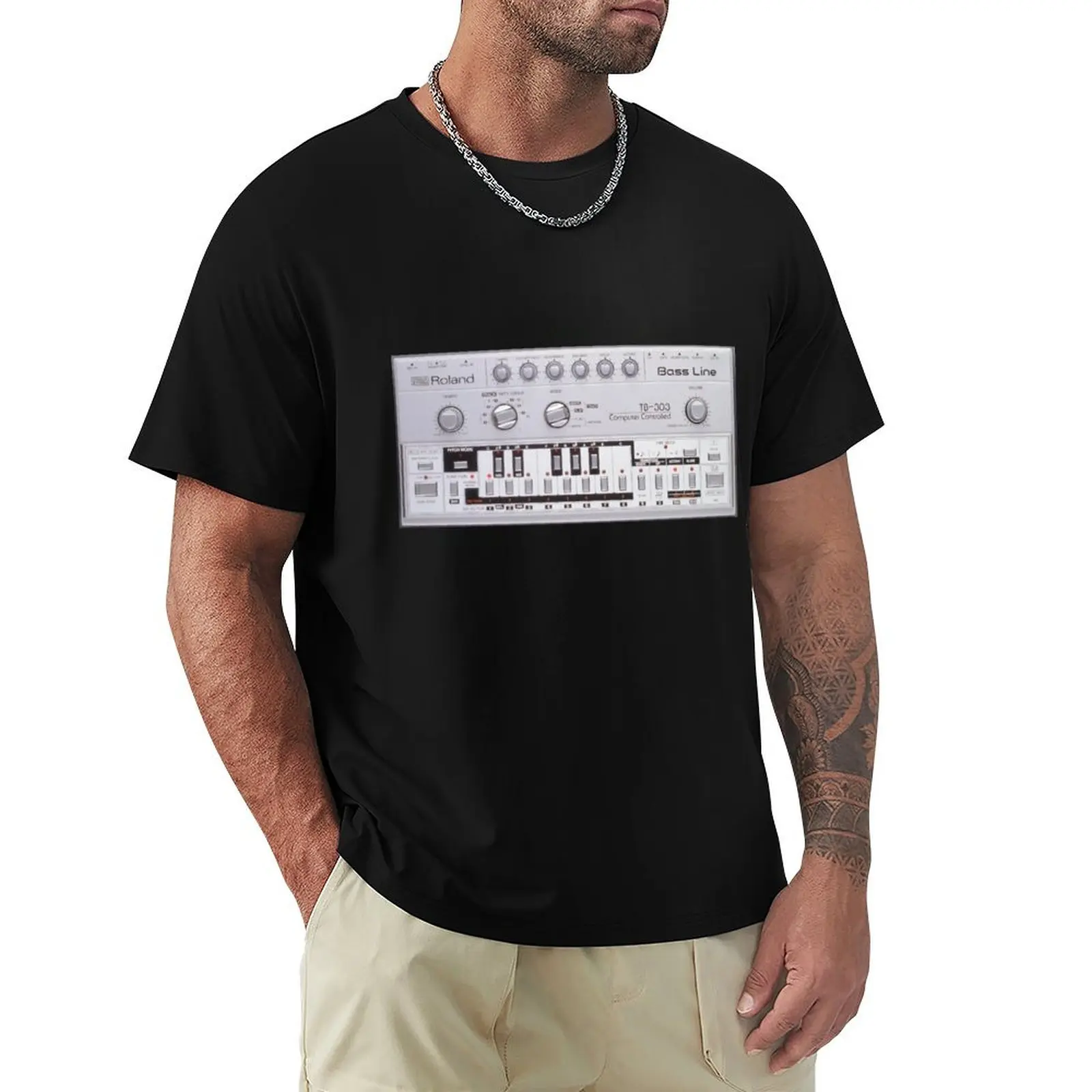 

Roland TB-303 T-Shirt Casual Breathable Short Sleeve Top