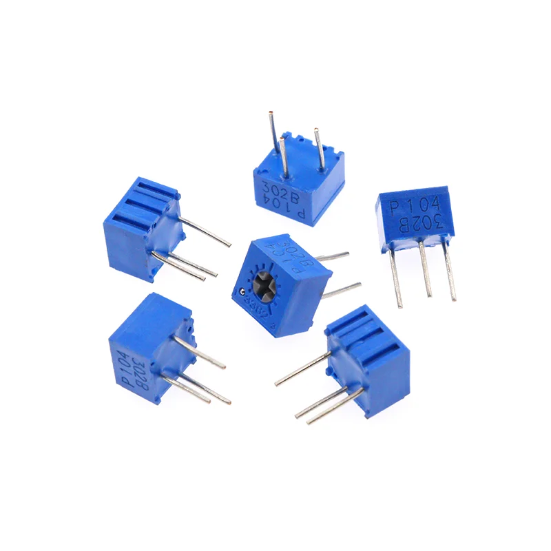 20PCS 3362 p potentiometer precision adjustable resistance stand of 50 m / 5 k / 1/500/2/20/200/100 of the 10 k