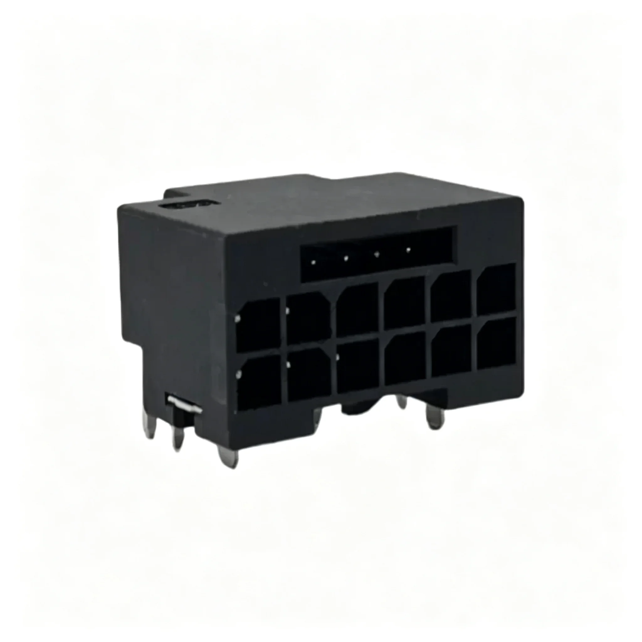 H++PCI‑E 5.0 GPU 16‑Pin 12+4Pin Solder Mount Power Socket 12VHPWR Graphics Card Power Supply Connector Replacement Connector