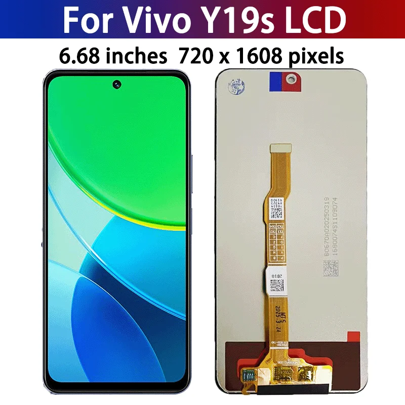 Kit Schermo LCD Per Vivo Y19S V2419 – Display Sostitutivo Con Cornice E Strumenti