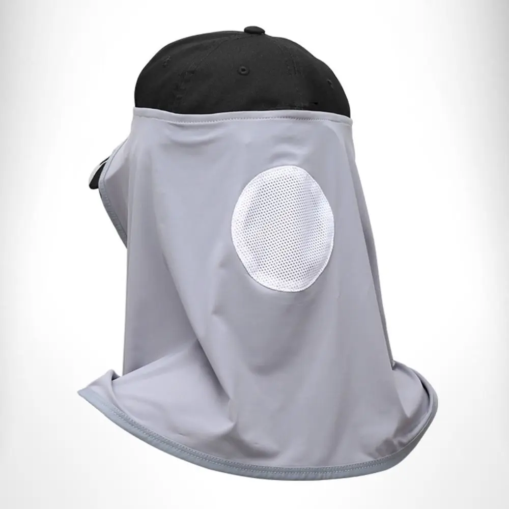 

Ice Silk Golf Sunscreen Neckerchief with Elastic Sun Protective Cool Breathable Mask Soft Comfortable Sun Protection Headscarf