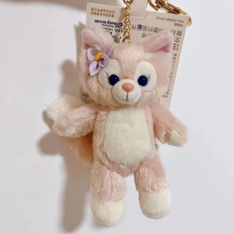 LLavero de peluche de Linabell de Disney, muñecos bonitos Kawaii, colgante decorativo para bolso, juguetes de peluche de dibujos animados, regalos de cumpleaños para niños