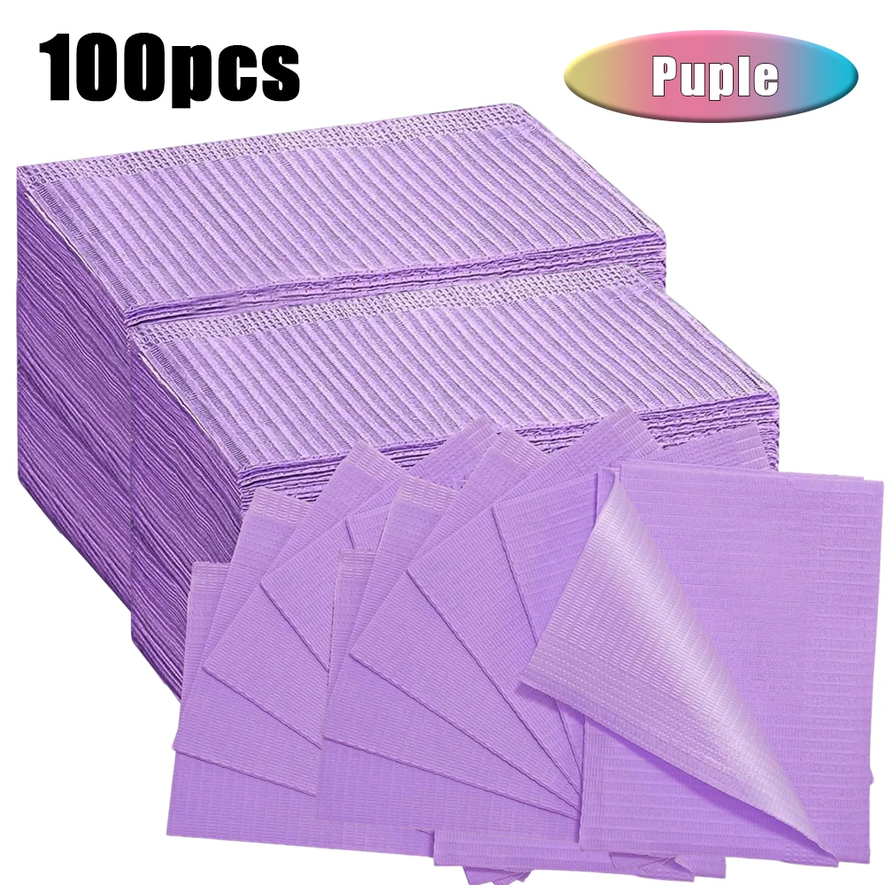100/50/5 stücke Einweg Wasserdichte Tattoo Sauber Pad Tücher Dental Piercing Lätzchen Wasserdichte Blätter Papier Tattoo Zubehör