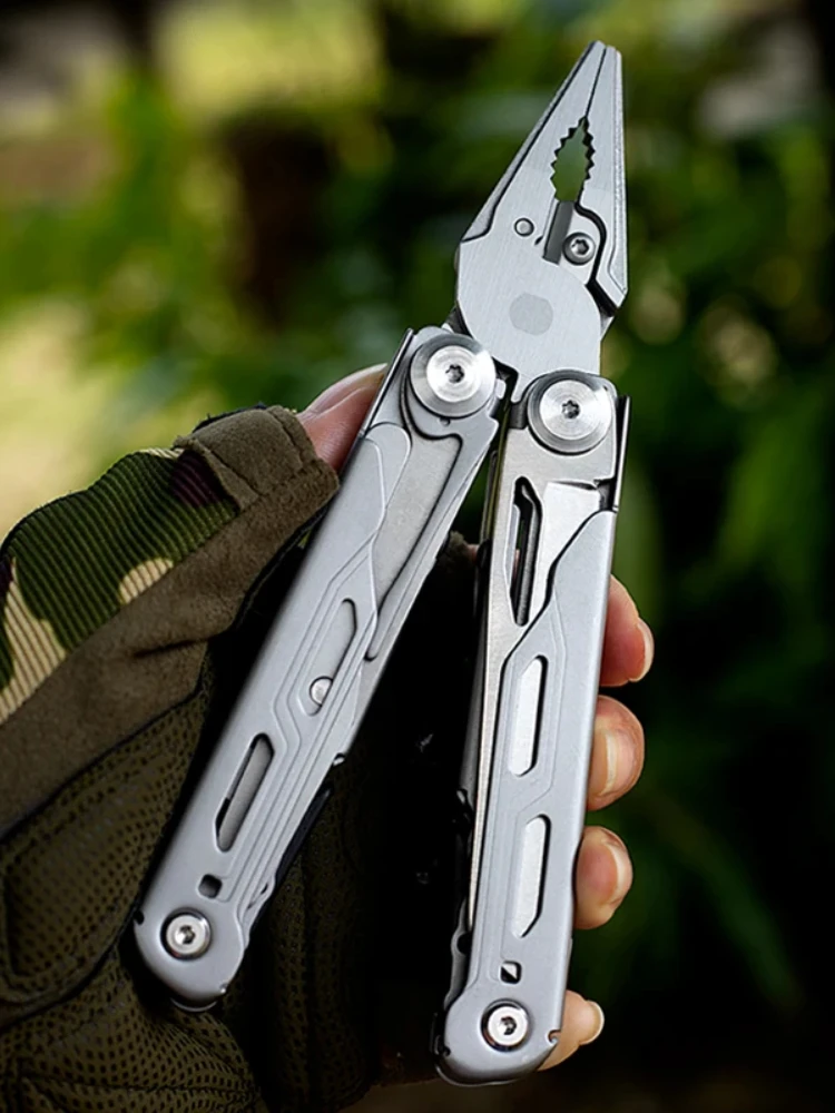 BHBT 6B متعددة الوظائف التخييم كماشة القاطع مفك البراغي في الهواء الطلق العسكرية التكتيكية بقاء Multitool جيب سكين للفرد