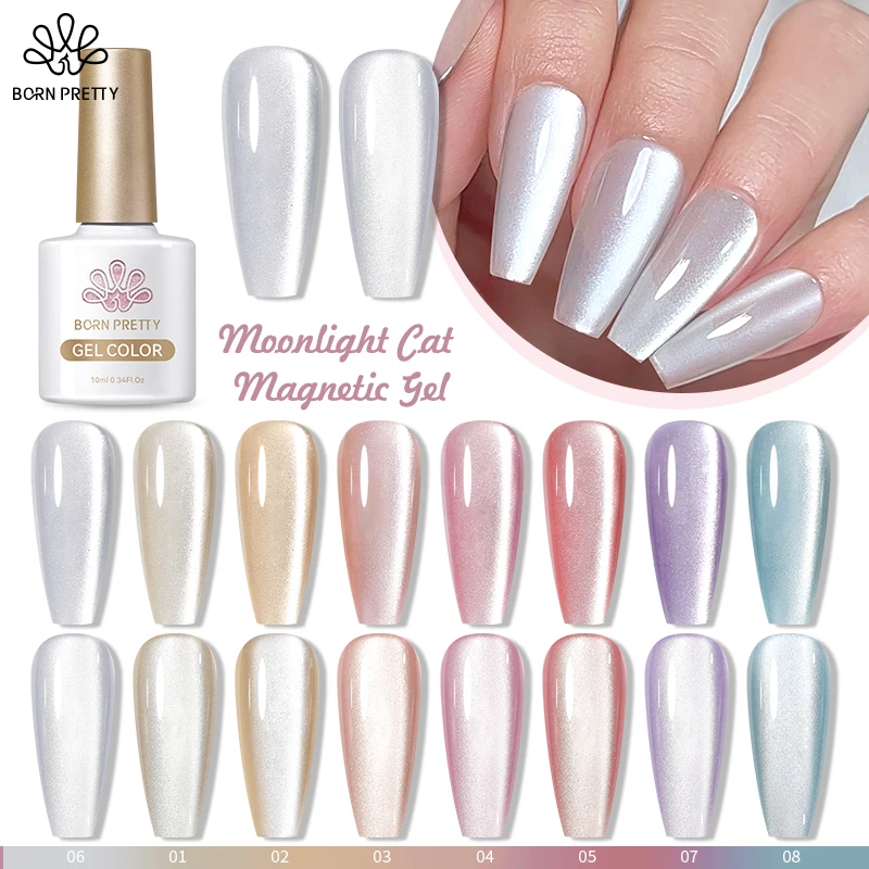 Магнитный Гель-лак BORN PRETTY для ногтей, лак для ногтей с котом лунного света, белый, красный, спальный, снежный, блестящий эффект, отражающий, удаляется отмачиванием, УФ дизайн ногтей, 10 мл Магнитный Гель-лак BORN PRETTY для ногтей, лак для ногтей с котом лунного света, белый, красный, спальный, снежный, блестящий эффект, отражающий, удаляется отмачиванием, УФ дизайн ногтей, 10 мл