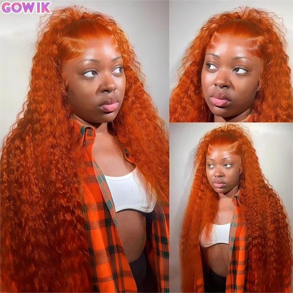 Peruca de Cabelo Humano Ondulado Profundo de 30 Polegadas com Renda HD 13x6, Peruca Frontal de Renda HD 13x4, Peruca Frontal de Renda Colorida com Densidade 250