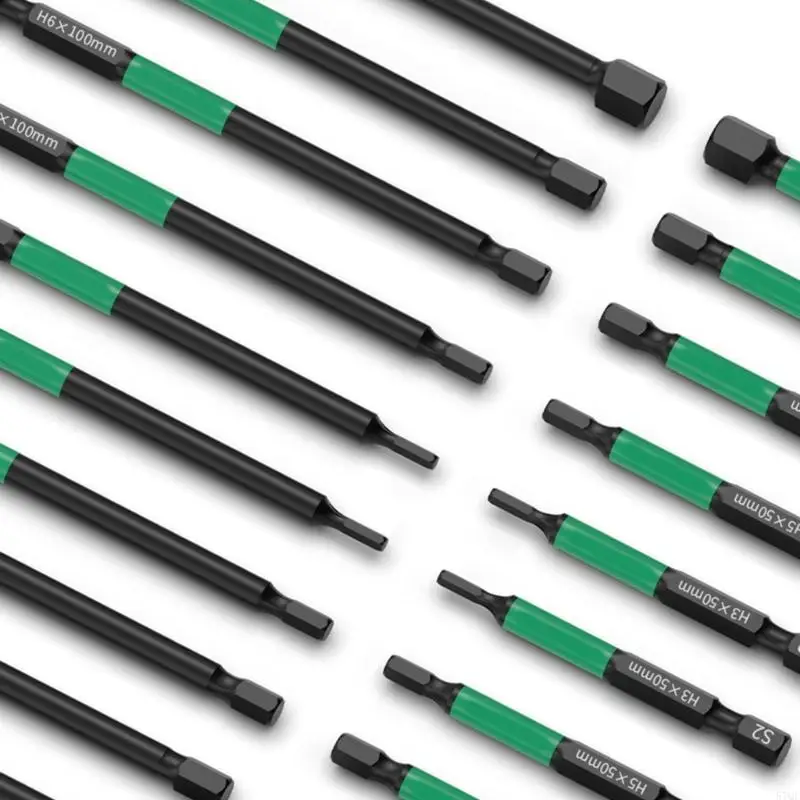 57QF bit bit chạm chống lại đầu hình lục giác Allen Wrench khoan bit 50mm/100mm thân
