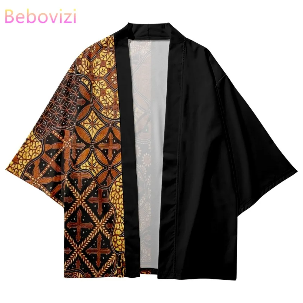 Samurai Kimono Women Japanese Yukata Female Women Asian Clothes Cardigan Shirt Men Traditional Print Cosplay Haori Robe