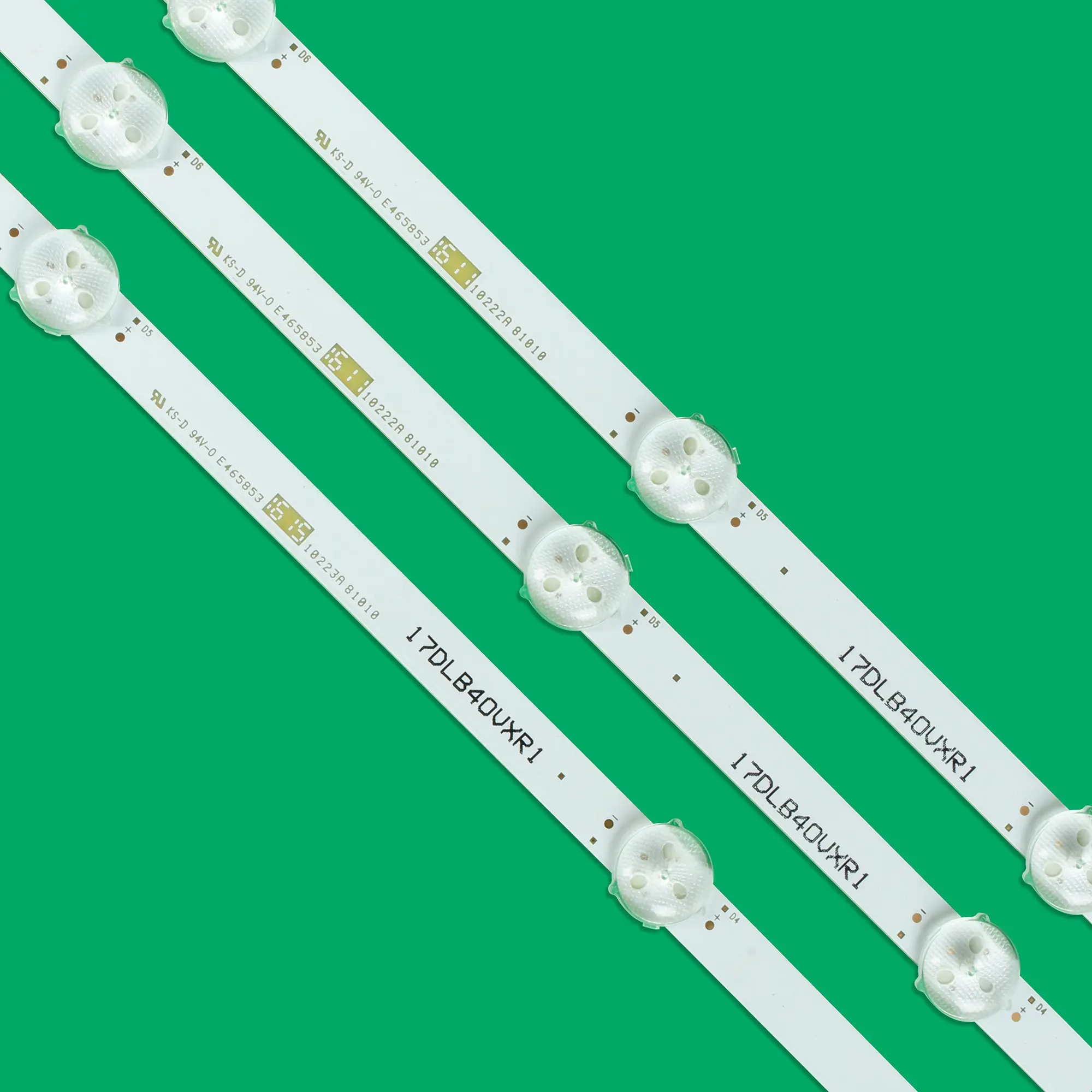 Nowy zestaw 3 PCS 745mm listwa oświetleniowa LED do LG vestel BUSH DLED40287FHD 17DLB40VXR1 LB40017 V1_05-38S VES400UNDS-2D-N11 N12 N14