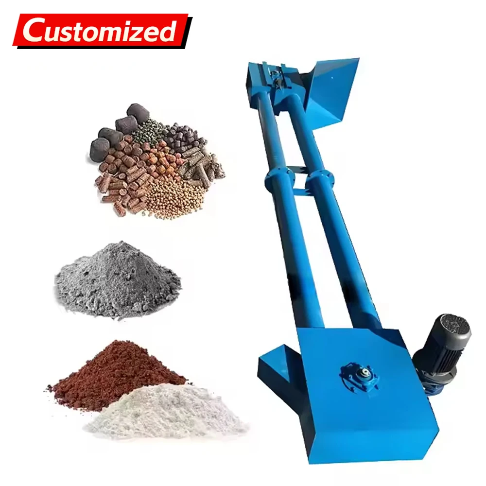 

Индивидуальный трубчатый цепной конвейер Трубчатый конвейер из нержавеющей стали Цепной конвейер Вертикальный и горизонтальный комбинированный трубчатый конвейер Производство