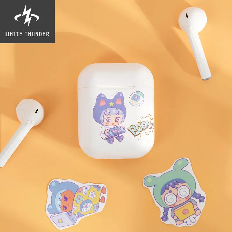 50 Sheets Cute Girl Hand Account Stickers Set DIY Decoration Kawaii Hand Account Notebook Cup Pattern Stickers Stationery