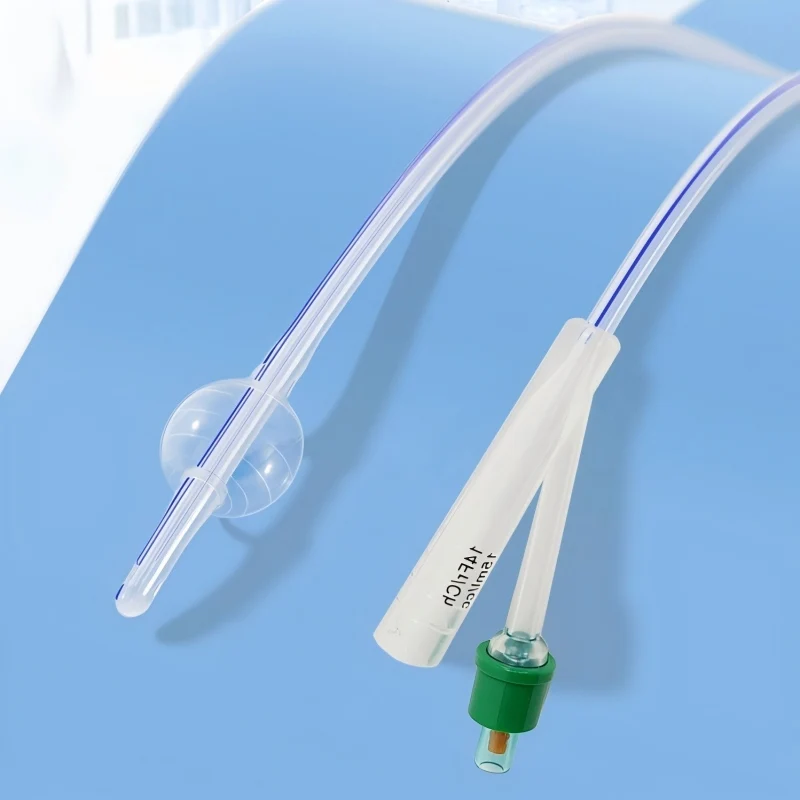 High-quality Portable Silicone Urinary Catheter Disposable Medical Consumables Sterile Urethral Tube Professional Hospital