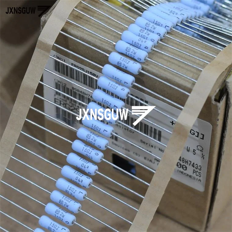 

20PCS NEW Matsushita 5% 2W15R 11x3.5mm Metal oxide film resistor 2W 15R resistance 15R 2W15ohm 15Ω free shipping