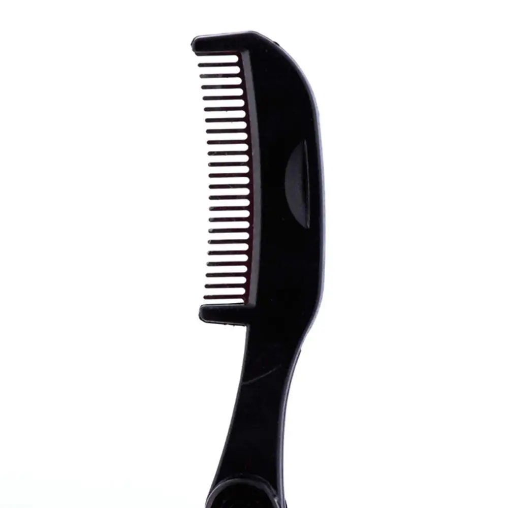Black Double Head Eyebrow Brush Eyelashes Comb Eyelashes Extension Cosmetic Tools Makeup Brush