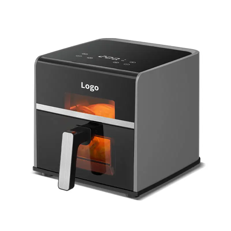 

LOVFE Wholesale Large Capacity Fully Automatic Square LCD Display Plastic Household Multifunctional Electric Oven Air Fryer