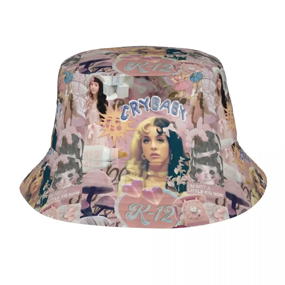 Headwear Cute Melanie Martinez Stuff Bucket Hat Men Women Sun Hat Music Panama Hat UV Protection Fisherman Caps Outdoor Sports