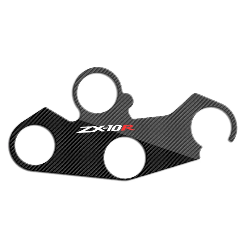 

Трехмерная мотоциклетная защитная накладка с тройной кокеткой из углеродного волокна, наклейка, чехол для Kawasaki ZX10R ZX-10R ZX 10R 2016-2021