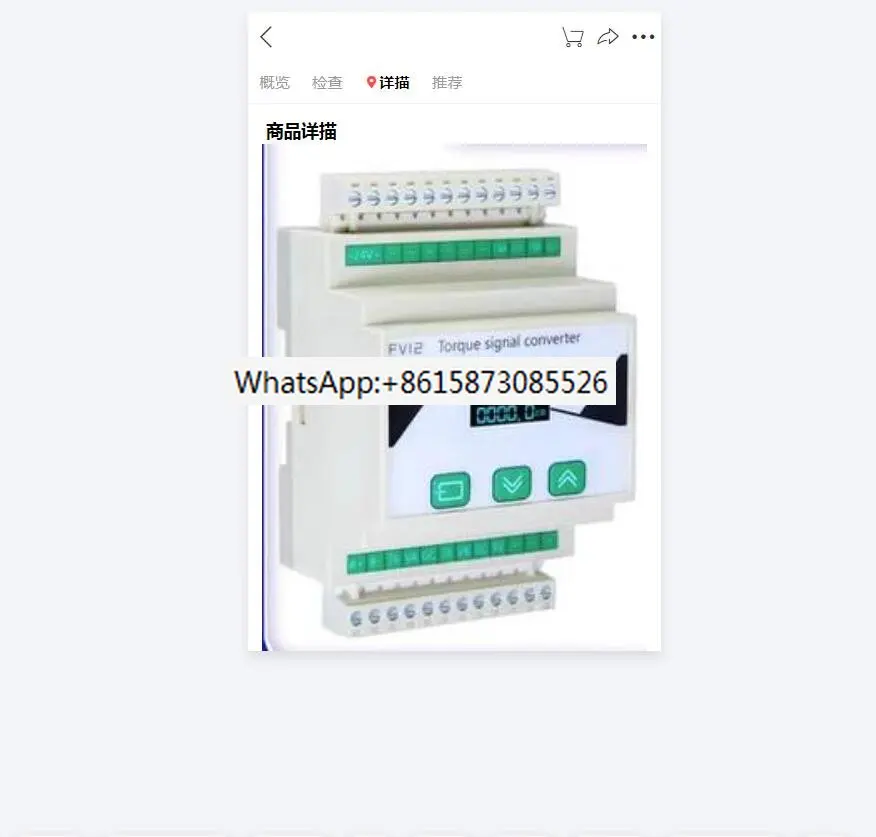 Torque Signal Convert Transmitter