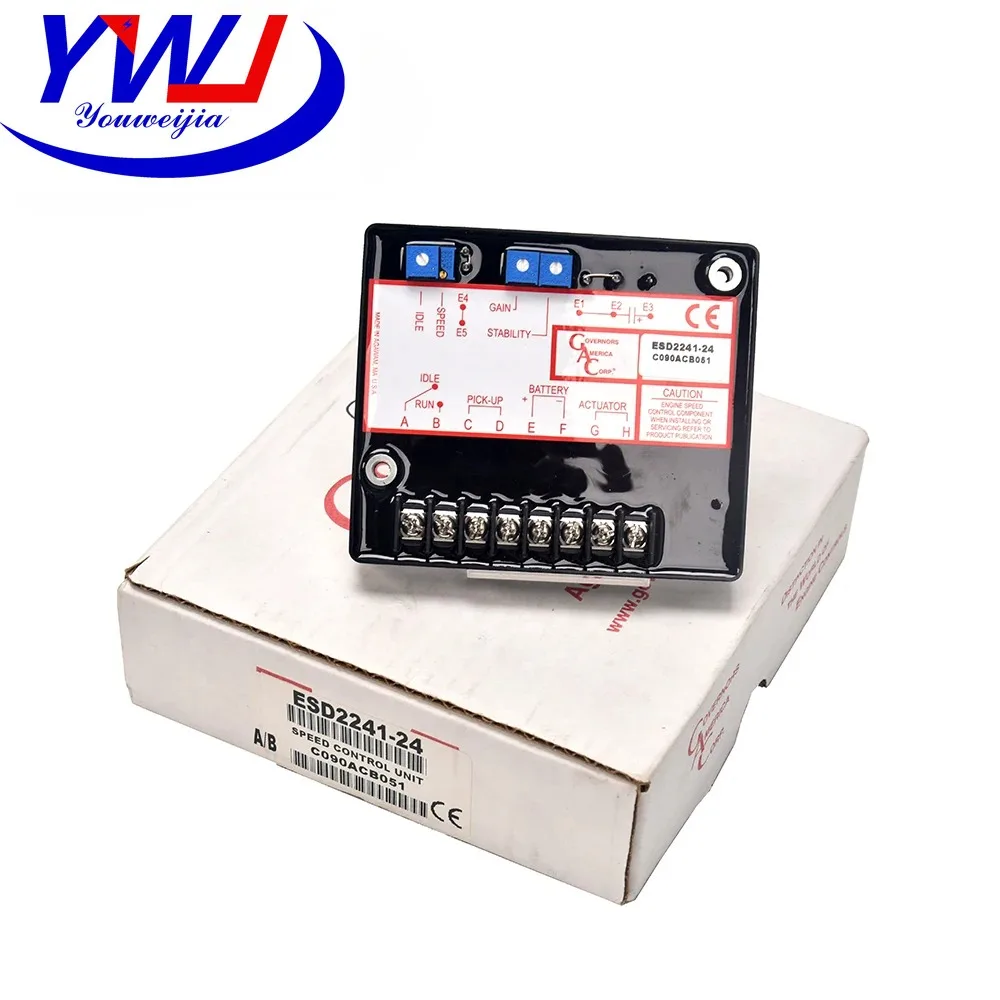 ESD2241-24 original diesel generator set speed regulator speed control board controller