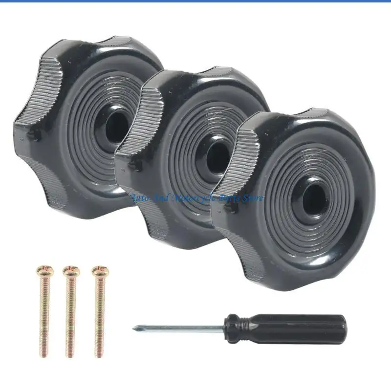 Gói P9FD của 7 cửa sổ cắm trại & núm lỗ thông hơi abs núm cài đặt đơn giản cho xe kéo