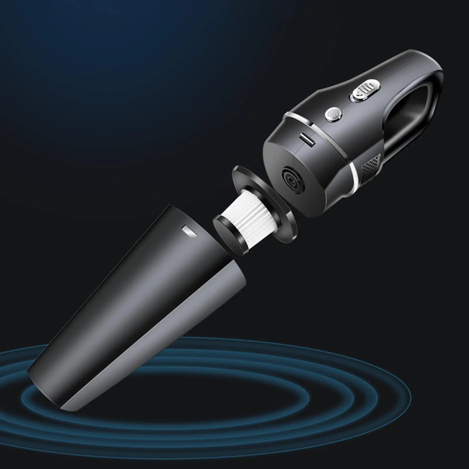 Suction Cleaner Cordless Lightweight Handheld Vacuum for paper Soil